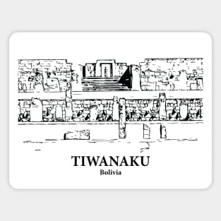 Tiwanaku - Bolivia Magnet